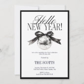 New Year’s Eve Hello New Year Disco Ball Kaart (Voorkant)