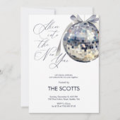 New Year’s Eve Party Shine Into the Disco Ball Kaart (Voorkant)