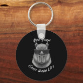 New Year Same Baka Life Capybara Joke  Sleutelhanger (Voorkant)