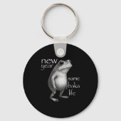 New Year Same Baka Life Funny Frog Joke  Sleutelhanger (Voorkant)