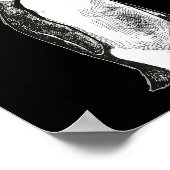 New Year Same Baka Life Humor Penguin Joke Poster (Hoek)