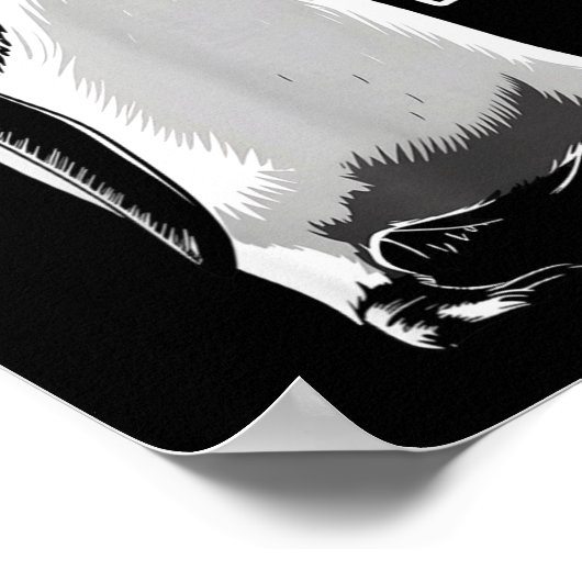 New Year Same Baka Life Penguin Funny Joke Sarcast Poster (Hoek)