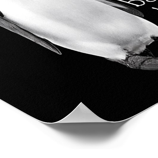 New Year Same Baka Life Penguin Joke Funny  Poster (Hoek)