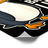 New Year Same Baka Life Penguin Joke Poster (Hoek)