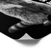 New Year Same Baka Life Raccoon Joke Poster (Hoek)