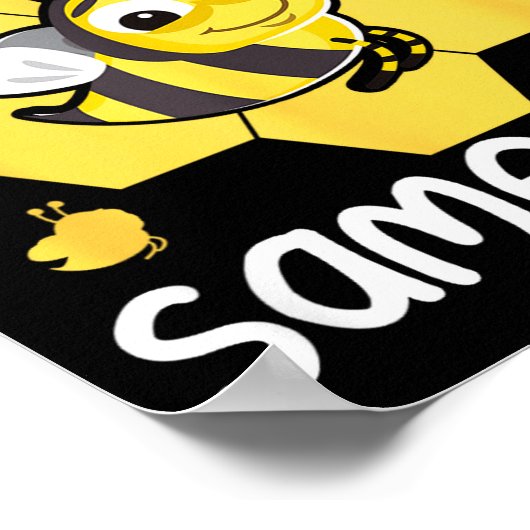 New Year Same Bee Meme Funny New Years Eve  Poster (Hoek)