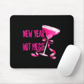 New Year Same Hot Mess Happy New Year 2026 Party  Muismat (Met muis)