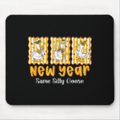 New Year Same Silly Goose Funny 2026 New Year Teac Muismat (Voorkant)