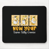 New Year Same Silly Goose Funny 2026 New Year Teac Muismat (Voorkant)