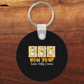 New Year Same Silly Goose Funny 2026 New Year Teac Sleutelhanger (Voorkant)