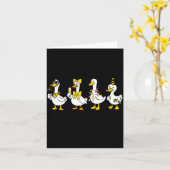 New Year Same Silly Goose Happy New Year 2026 Cele Kaart (Gele Bloem)