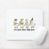 New Year Same Silly Goose Happy New Year Eve Goose Muismat (Met muis)