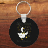 New Year Same Silly Goose New Year's Eve Party Fir Sleutelhanger (Voorkant)