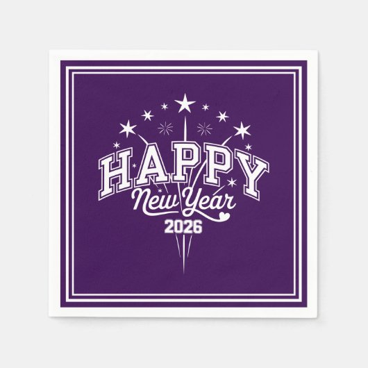 New Year Servet (Voorkant)