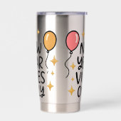 "New Year Vibes Only"  Geïsoleerde Drinkbeker (Links)