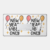 "New Year Vibes Only" Mouse Pad (Keyboard & Muis)