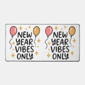 "New Year Vibes Only" Mouse Pad (Voorkant)