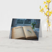 New Year Vintage Journal In Moonlight Kaart (Gele Bloem)