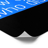 New Year Who Dis_ Phone Text New Years Funny  Poster (Hoek)