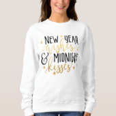 New Year Wishes and Midnight Kisses T-Shirt (Voorkant)