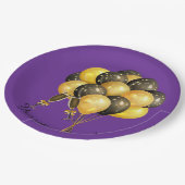 New Years Anniversary Party Papieren Bordje (Gekanteld)