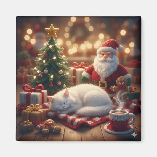 New Year's atmosphere Magneet (Voorkant)