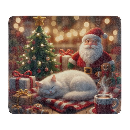 New Year's atmosphere Snijplank (Voorkant)