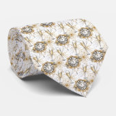 New Year's Champagne Glasses Stropdas (Opgerold)