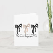 New Years Christian Coquette Faith New Beginnings  Kaart (Voorkant)