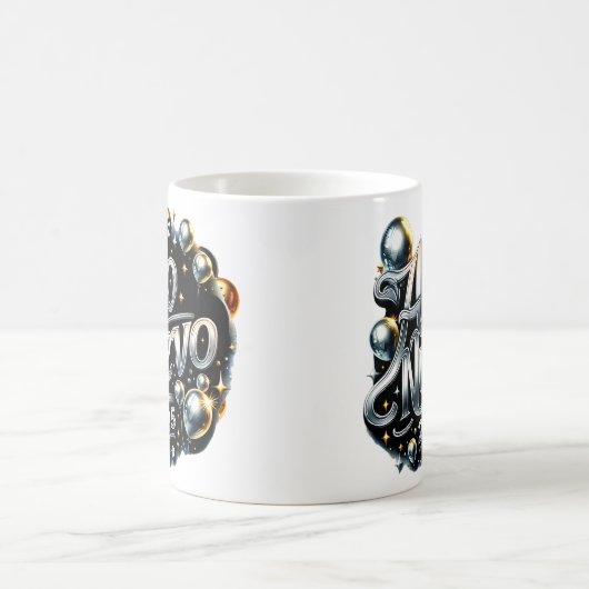 New Years Coffee Mok (Center)