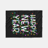 New Year's Eve 2026 Family Happy New Year Happy Ch Fleece Deken (Voorkant (Horizontaal))