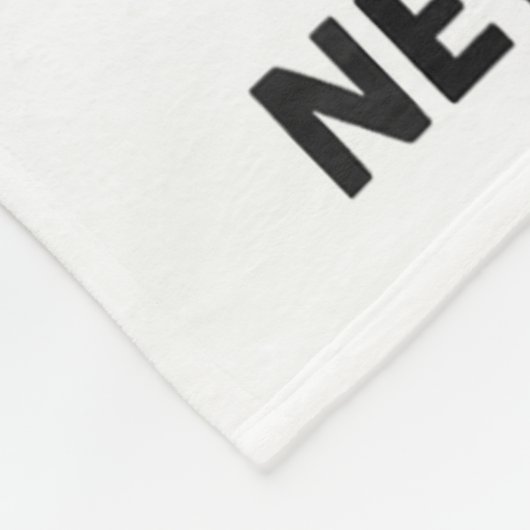 New Years Eve 2026 Trashed Panda Premium Fleece Deken (Hoek)