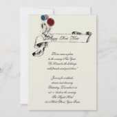 New Years Eve Baby Nieuwjaar Banner Kaart (Voorkant)