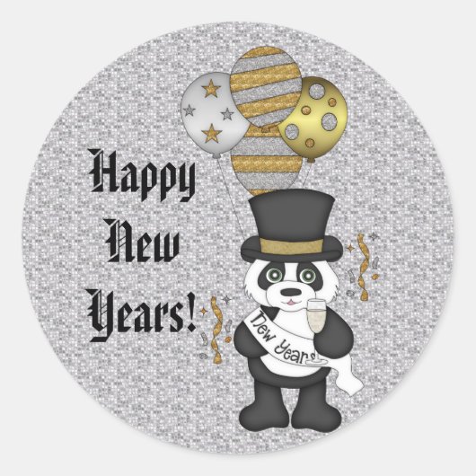 New Years Eve Beer sticker (Voorkant)