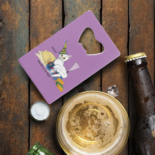 New Years Eve Cat Grappig Creditkaart Flessenopener