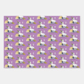 New Years Eve Cat Grappig Inpakpapier Vel (Voorkant 3)