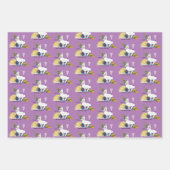 New Years Eve Cat Grappig Inpakpapier Vel (Voorkant)