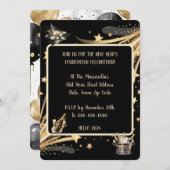 New Year's Eve Celebration Invitation Kaart (Voorkant / Achterkant)
