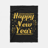 New Year's Eve Countdown 2026 Party Costume Happy  Fleece Deken (Voorkant)