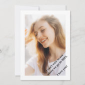 NEW YEARS EVE GROETJES 2025 Kleurrijke kaart (Achterkant)