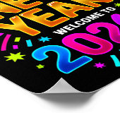 New Year's Eve Happy New Year 2026-7 Funny 67 Kids Poster (Hoek)