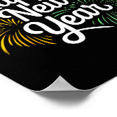 New Years Eve Happy New Year 2026 Party Countdown  Poster (Hoek)