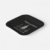 New Years Eve, helder en glanzend feestje Papieren Bordje (Gebogen)