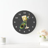 New Years Eve Holiday Clock Grote Klok (Huis)