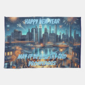 New Year's Eve in New York City Theedoek (Horizontaal)