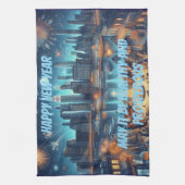 New Year's Eve in New York City Theedoek (Verticaal)