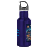 New Year's Eve in New York City Waterfles (Achterkant)