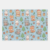 New Year's Eve in the forest Inpakpapier Vel (Voorkant)