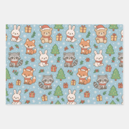 New Year's Eve in the forest Inpakpapier Vel