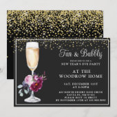 New Year's Eve Kaart (Voorkant / Achterkant)